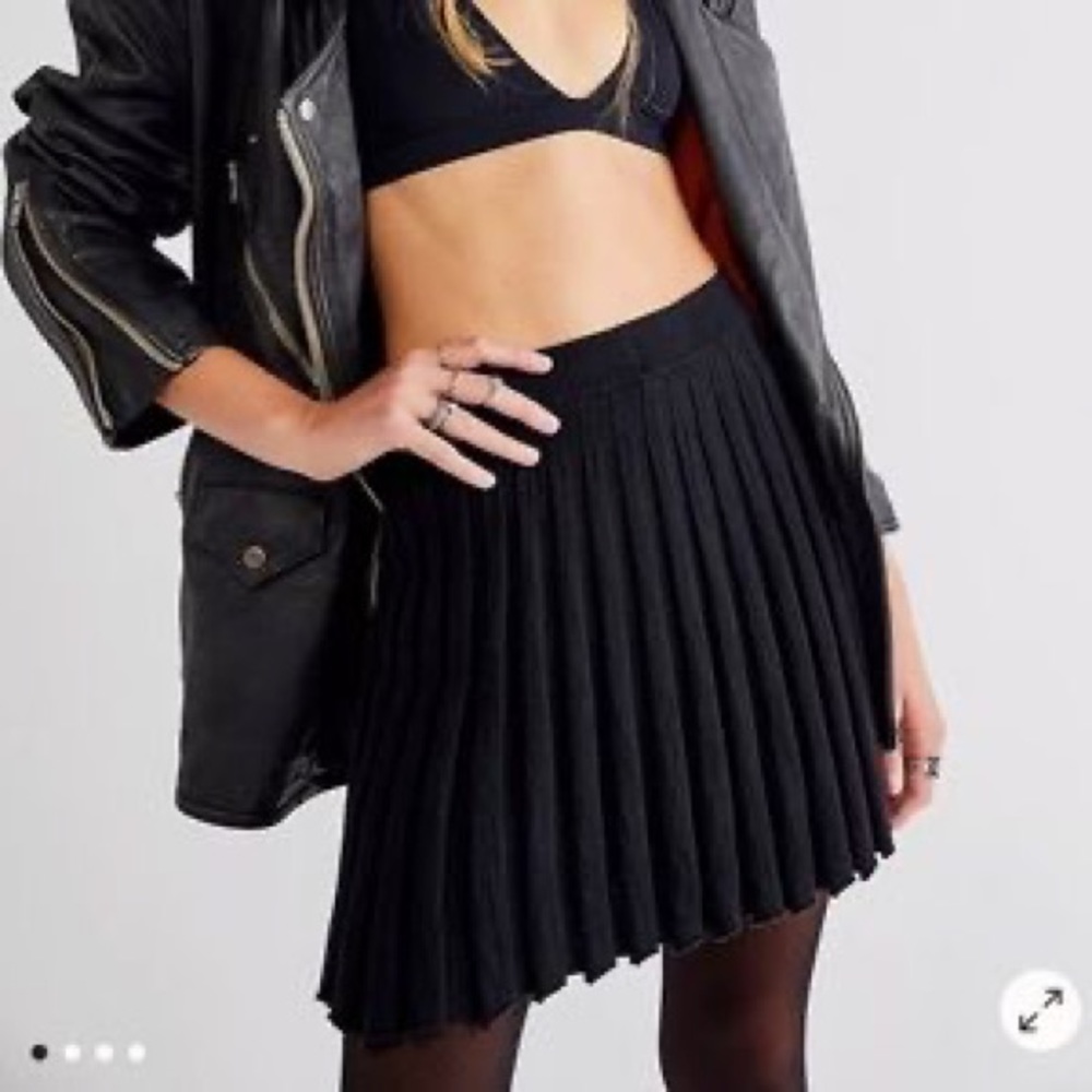 Free People flirty sweater skort